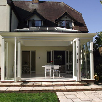 Contemporary Orangery Addition To Traditional Chelmsford Home