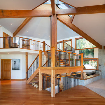 Westcoast Post & Beam House - Pitt Lake