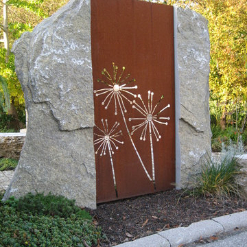 Metall im Garten