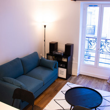 Rénovation complète appartement 38m2 Paris 18ème