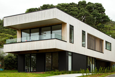 Moderne Wohnidee in Auckland