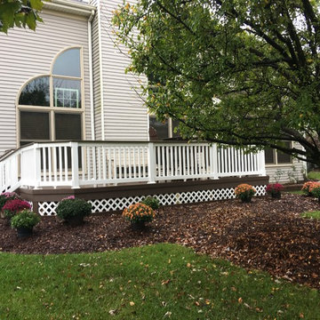 Timber Tech Low Maintenance Deck Design in Algonquin, IL