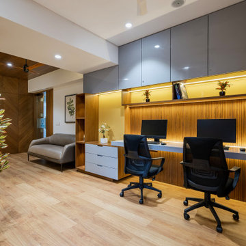 Corporate Office Interior Design at Gala Empire, Ahmedabad