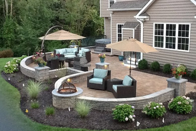 Patio - contemporary patio idea in Baltimore