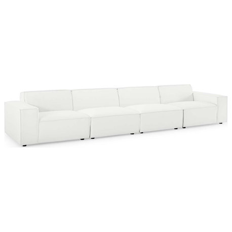 Restore 4-Piece Sectional Sofa, White