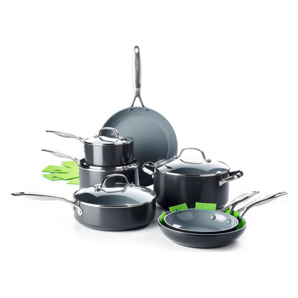GreenPan Valencia Pro Magneto 11 Piece Set, 3 Bonus Protectors