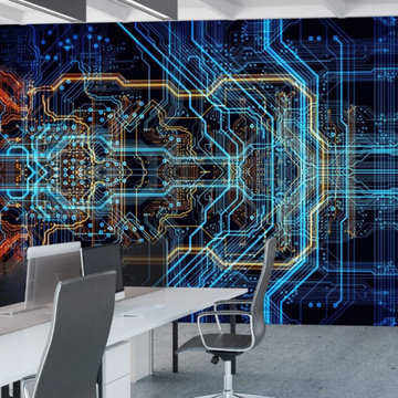 Office wallpaper installation Cedar Hills, OR