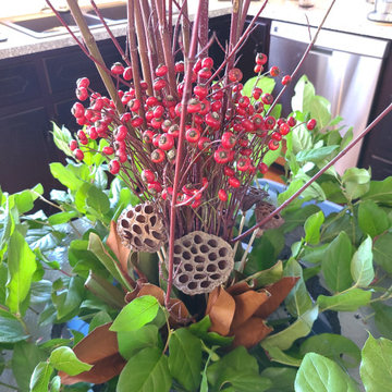 Desert Blume Seasonal Planters and Entry Feature