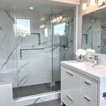 White Marble Bathroom