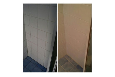 Bathroom Re-grout and Leaking Shower Repair