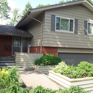 Exterior repaint airless spray
