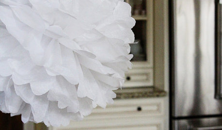 Get Crafty: How to Make Tissue Paper Pompoms in a Jiffy