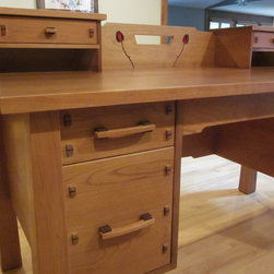 Custom Rosebud Desk - Desks And Hutches