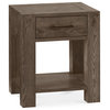 Tyler Dark Oak End Table With Drawer