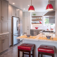 Diamond Shape Tile Backsplash