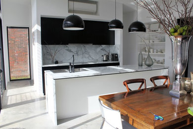 Design ideas for a contemporary home design in Geelong.