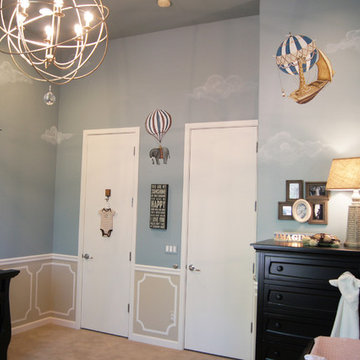 Hot Air Balloon Animal Nursery