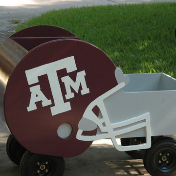 Football Helmet Wagons