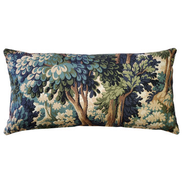 Somerset Woods by Day Throw Pillow 12x24, with Polyfill Insert