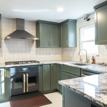 Storage-Focused Kitchen Remodel with Custom Pantry + Layout Reconfiguration
