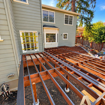 600-Square-Feet Deck Structure Build