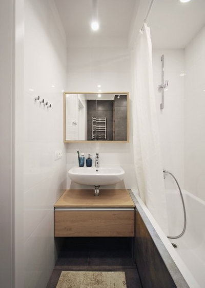 Современный Ванная комната by K BAND