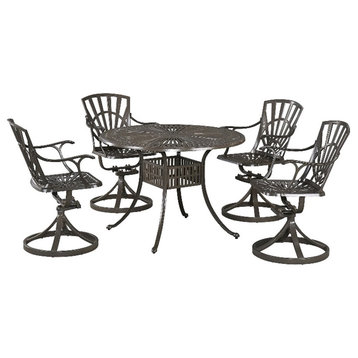 Grenada 5 Piece Outdoor Dining Set by homestyles, 6661-305