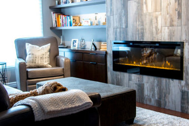 Example of a living room design in Toronto