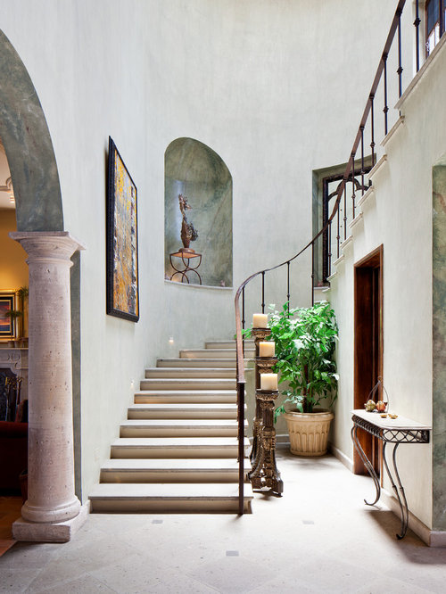 Arched Wall Niche Home Design Ideas, Pictures, Remodel and Decor