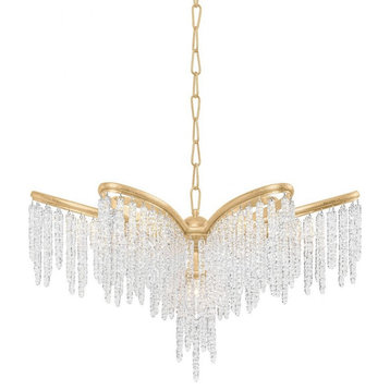 5 Light Chandelier-18 Inches Tall and 22.25 Inches Wide - Chandelier