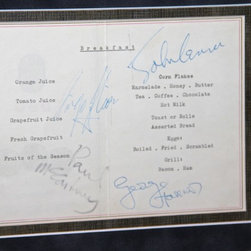 Rock N Roll Autographs & Memorabilia - Sports And Game Room Memorabilia