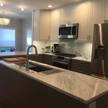 Montclair Bodbyn Gray & White IKEA Kitchen