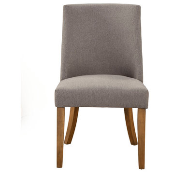 Kensington Parson Chairs, Dark Gray, set of 2