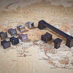 Top Knobs - Passport Collection: Great Wall - Cabinet And Drawer Knobs