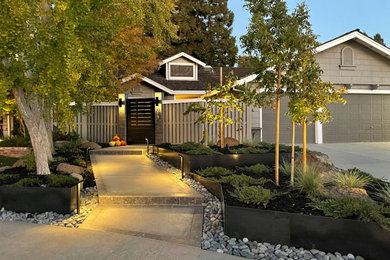 Home design - asian home design idea in Sacramento
