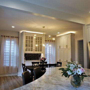 Black and White Village Kitchen