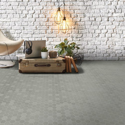 Beton Still Wild Sage Hex Mosaic - Mosaic Tiles