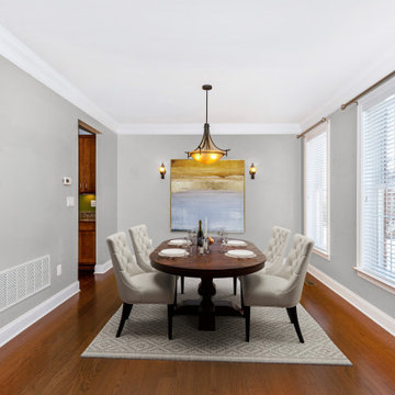 Same Dining Room Staged Multiple Ways
