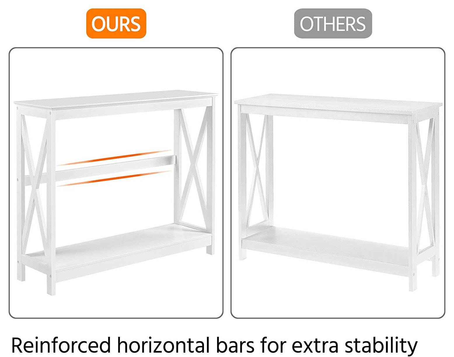 Modern 2-Tier Entryway Table - Transitional - Console Tables - by ...