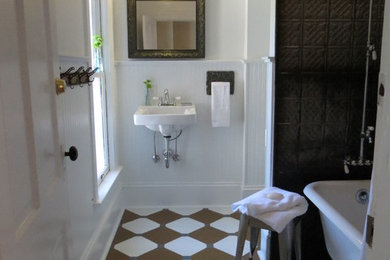 Elegant bathroom photo in Portland