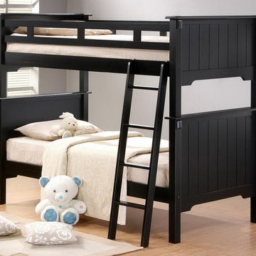 Pottery Bunk Bed in Black