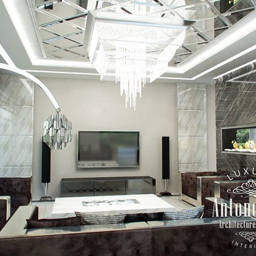 Contemporary villa interior from Kateryna Antonovich