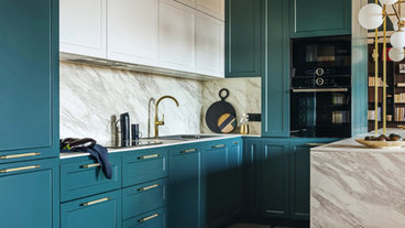 A Sage Green Kitchen Plus Bathroom Remodel in Kips Bay, NYC