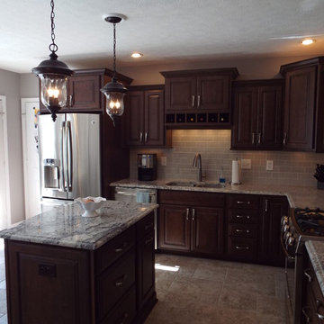 Cusick Job, Maple Praline with Black Glaze