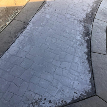 Concrete and Paver Stones