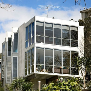Concrete/wooden homes