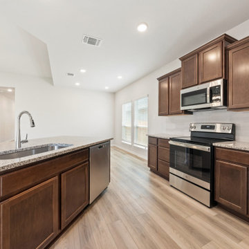 Pecan - Stained Cabinets