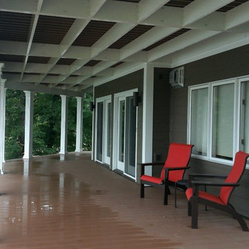 Panora Covered Porch and Siding