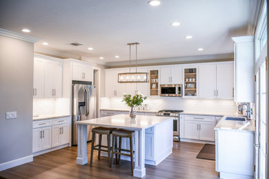 Transitional kitchen photo in Other