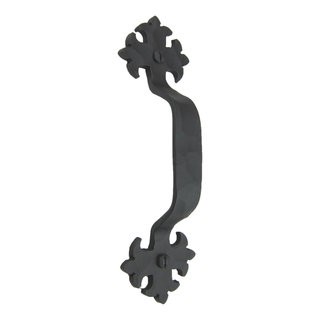 Rustic Spanish Style Wrought Iron Cabinet Drawer Pull - Mediterranean ...